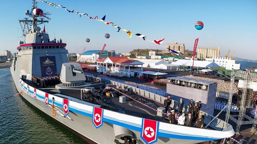 Trei persoane au fost arestate în Coreea de Nord, după accidentul de la lansarea unei nave de război