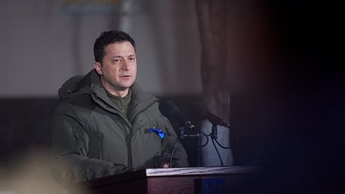 VIDEO Zelenski a vorbit la Premiile Grammy: Spuneţi adevărul prin versurile voastre, pe reţele de socializare sau pe posturi de televiziune