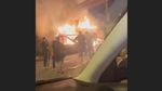 Incendiu puternic la mai multe standuri dintr-o piaţă en-gros de fructe şi legume din Piteşti
