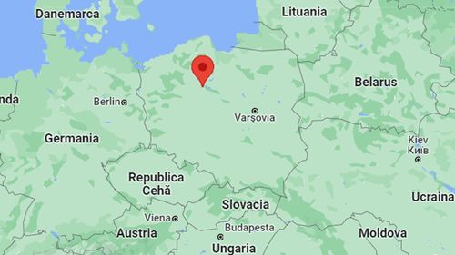 Resturi ale unui obiect asemănător cu o rachetă aer-sol au fost găsite într-o pădure din nordul Poloniei