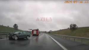 UPDATE Primarul Constanței, Vergil Chițac, implicat într-un acciden pe autostrada A2 / Edilul a transmis că nu a avut nevoie de spitalizare