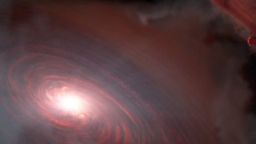 Telescopul Webb a detectat vapori de apă care se învârt în jurul unei stele într-un sistem planetar la 370 de ani-lumină de Soare