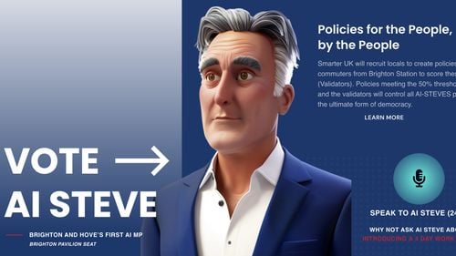 AI Steve: O inteligență artificială candidează la alegerile generale din Marea Britanie