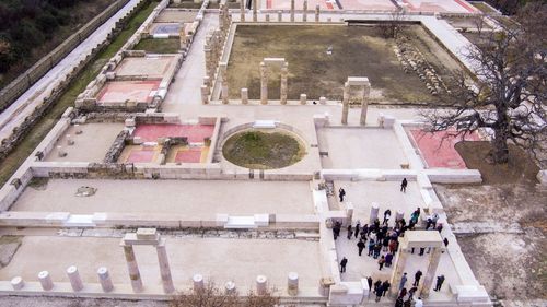 FOTO Grecia redeschide un palat antic, vechi de 2.400 de ani, în care a fost încoronat Alexandru cel Mare