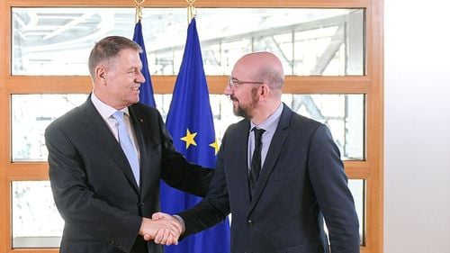 Președintele Consiliului European, Charles Michel, vine în vizită la București. Întâlnire cu președintele Iohannis