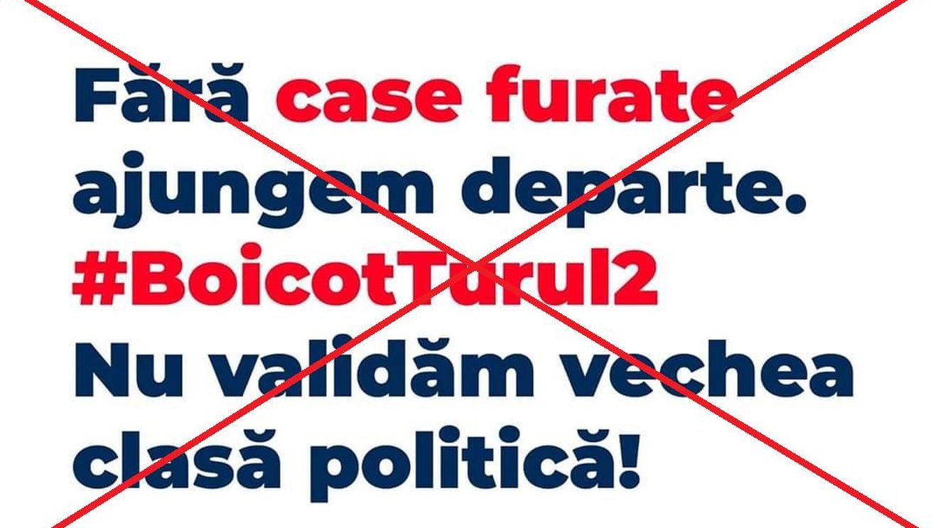 Un nou val de fake news răspândit pe Facebook: Mesaje false, ca și cum ar veni din partea USR PLUS, prin care se îndeamnă la boicot în turul 2. Printre ”postaci”: purtătorul de cuvânt al PSD și fiul lui Gabriel Oprea