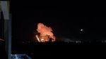 Incendiu la mai multe standuri dintr-o piaţă en-gros de fructe şi legume din Piteşti
