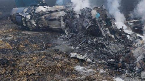FOTO VIDEO Un MIG 21 LanceR s-a prăbușit la Fetești în timpul unui show aviatic. Pilotul și-a pierdut viața