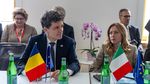 Nicușor Dan, de la Consiliul European: Împreună cu prim-ministrul Italiei, Giorgia Meloni, am organizat prima reuniune de coordonare a grupului „Prietenii Coeziunii”, înaintea discuțiilor privind Cadrul Financiar Multianua