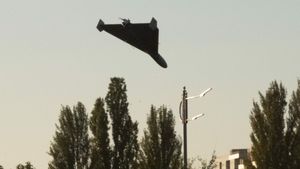 O dronă Shahed a explodat luni în apropierea localității Copanca din Republica Moldova