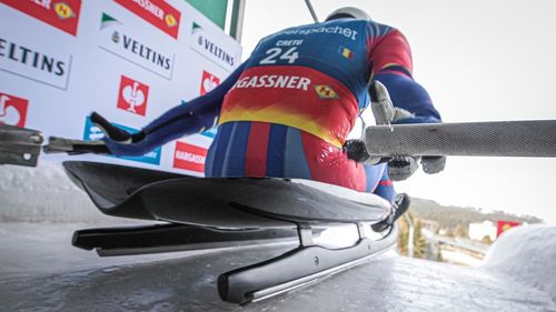 Valentin Crețu a terminat pe locul 15 concursul de sanie la Jocurile Olimpice de iarnă