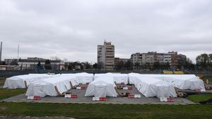 Spitalul militar modular de la Constanța a început să primească pacienți COVID-19