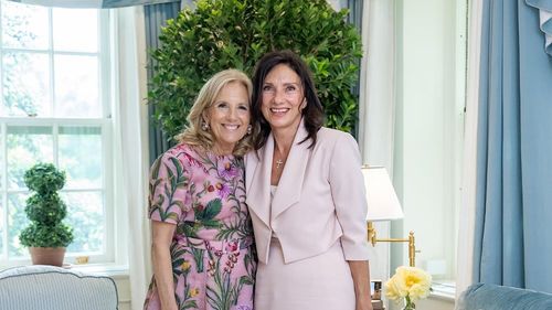 Carmen Iohannis apare într-o fotografie pe paginile de socializare ale soției președintelui Biden: ”Carmen, a fost minunat să te avem la Casa Albă”
