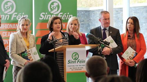 Naționaliștii din Sinn Fein își propun unificarea Irlandei prin referendum în următorii cinci ani