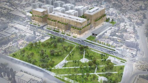 Nou ansamblu rezidențial lângă Academia Militară din București: One Cotroceni Park a obținut autorizația de construire pe locul fostei platforme industriale Ventilatorul