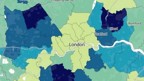Limba română vorbită este pe locul 2 după engleză în șase din cele 32 de sectoare ale Londrei