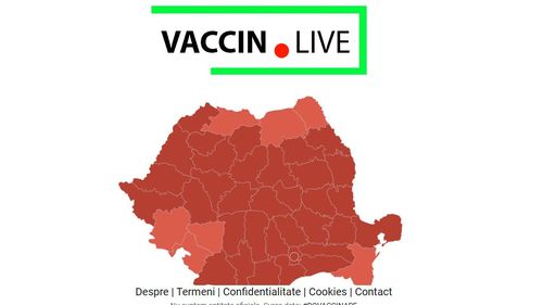 Mai mulți sibieni au dezvoltat o platformă care îți arată în timp real locurile disponibile în centrele de vaccinare