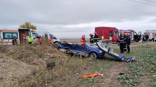 Doi morţi şi un rănit într-un accident produs pe DN 1, în apropiere de Ploieşti
