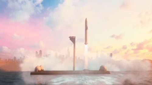 Testarea unei noi rachete a SpaceX, anulată cu 1,3 secunde înainte de lansare