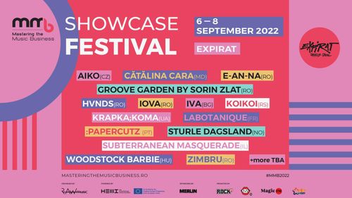 Artiști din România, Ucraina, Israel, Norvegia și alte 7 țări din Europa – printre primele confirmări la MMB Showcase Festival