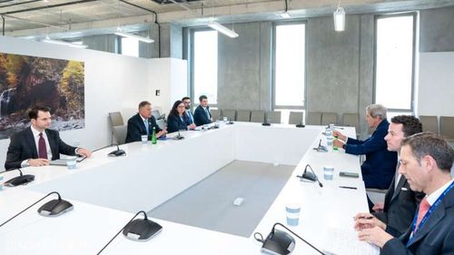 Iohannis subliniază importanţa extinderii cooperării dintre România şi Statele Unite ale Americii în ceea ce priveşte energia cu emisii reduse de dioxid de carbon