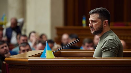 Zelenski: Prioritatea nr. 1 a Ucrainei este de a readuce trupele Federaţiei Ruse la poziţiile dinainte de 24 februarie și restabilirea teritorială a țării