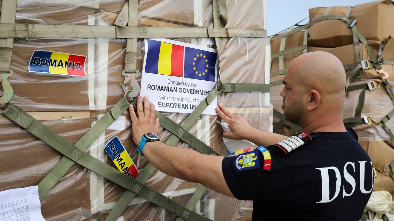 GALERIE FOTO | România trimite ajutoare umanitare în Venezuela / Materiale de cazarmament și produse medicale vor ajunge în regiunea Yaracuy, grav afectată de cutremure