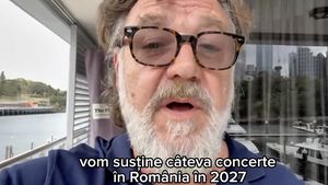 Actorul Russell Crowe susține două concert în România, cu trupa sa The Gentlemen Barbers, anul viitor
