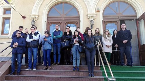 Procurorii și judecătorii din Constanța protestează în semn de solidaritate cu colegii din Bruxelles