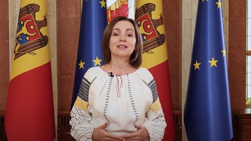 VIDEO Maia Sandu vrea un program național de studiere a limbii române / 4 din 5 cetățeni ai Republicii Moldova au româna limbă maternă