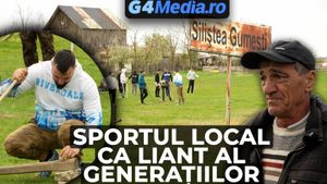 REPORTAJ VIDEO | Jocul de bobic: „sportul” care ține vie comunitatea din satul Moromeților