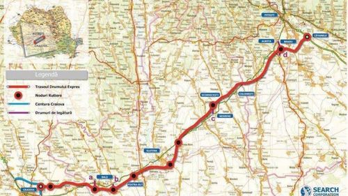 Primele probleme la drumul expres Craiova-Pitești: 40% din traseul unui tronson trebuie modificat pentru evitarea sondelor de gaze