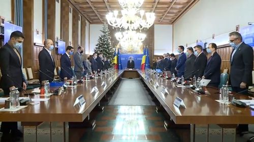 Moment de reculegere înaintea ședinței de Guvern în memoria victimelor Revoluției / 17 decembrie, ziua masacrului de la Timișoara