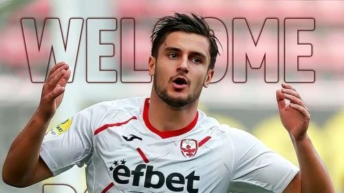 Rapid București l-a luat pe atacantul Borisav Burmaz, al doilea marcator din Superliga Serbiei