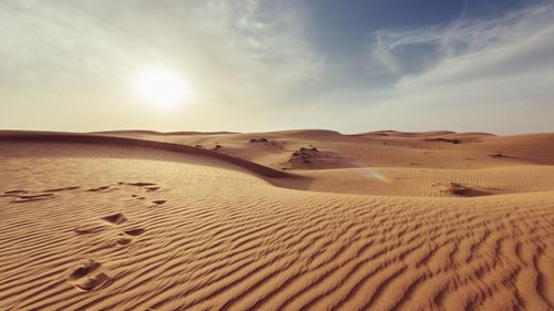 Imensul deşert al Arabiei a fost odată un ţinut luxuriant, unde se găsea un lac imens și un sistem de râuri, arată un studiu recent