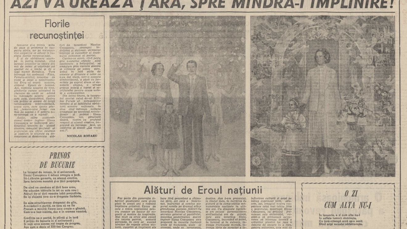 Premoniția de la ”Casa Scînteii”: Cum a fost Nicolae Ceaușescu „îngropat” într-un chenar negru, cu un an înainte de Revoluție / Document inedit din arhivele Securității, prezentat de CNSAS