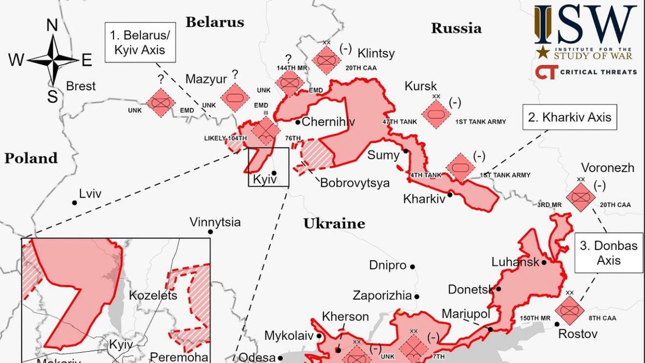 HARTA Ce teritorii controlează Rusia în Ucraina: armata rusă atacă din nord, est și sud