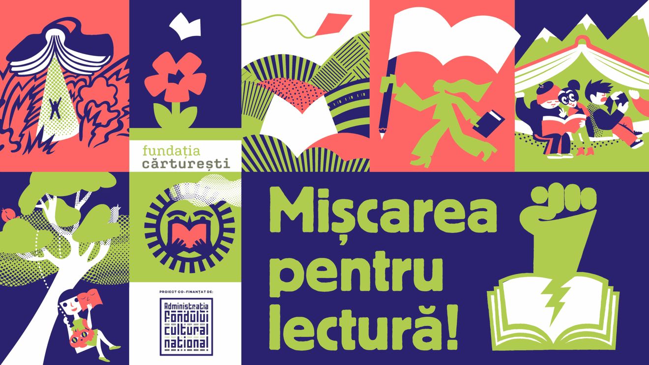 Mișcarea pentru lectură - Cărturești lansează platforma care face România citită