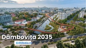De la canal de beton la râu viu