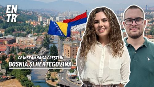 VIDEO REPORTAJ ENTR în Bosnia-Herțegovina/ Poate generația post-război să se înțeleagă? Selma și Danilo, despre cum este să crești în această țară
