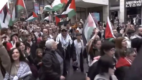 Mii de manifestanți la Malmö, în Suedia, împotriva participării Israelului la Eurovision