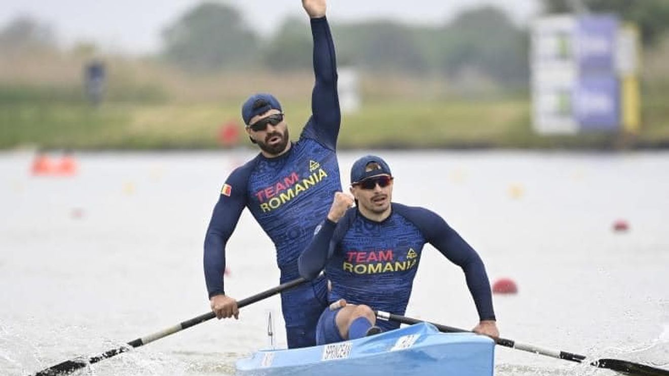 Canotorii români Ilie Sprincean şi Oleg Nuţă s-au calificat la Jocurile Olimpice de la Paris
