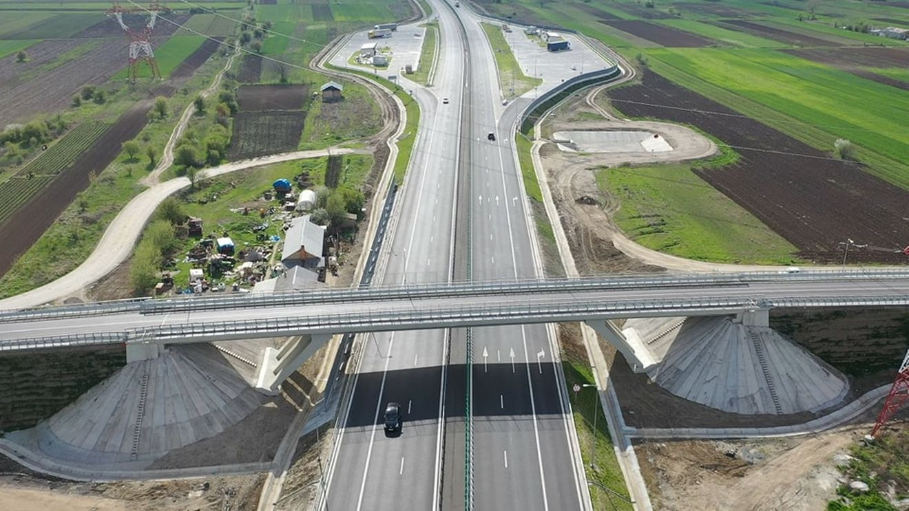 CNAIR închide joi un sector din Autostrada A0 București Sud pentru reparații, la doar 4 luni de la inaugurare