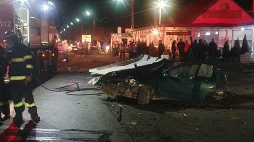 Buzău: Accident în lanţ pe DN 2 (E 85), patru persoane, între care un copil, fiind rănite / Traficul este blocat