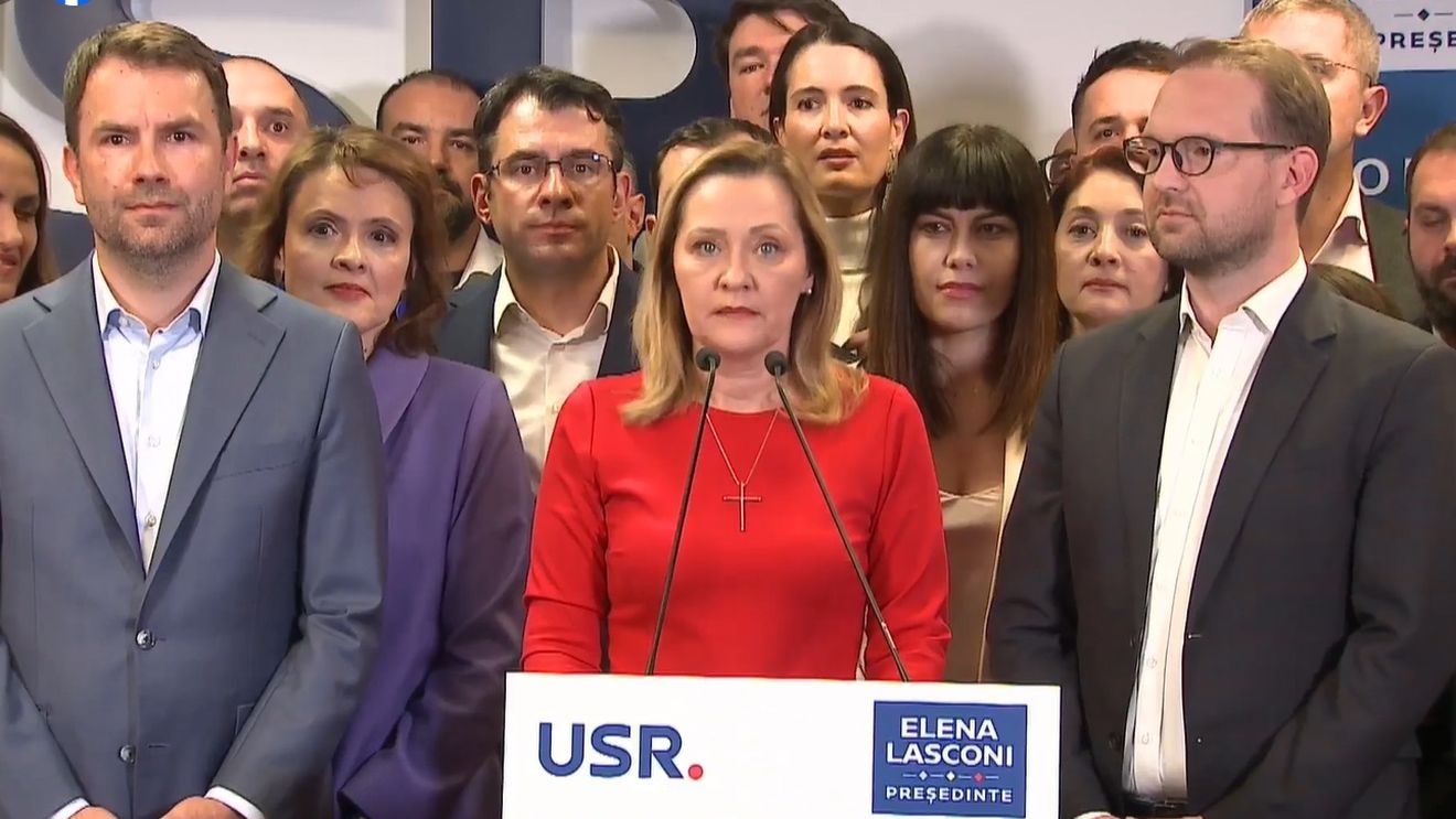 USR, dispus „în principiu” să voteze un Guvern pro-european, dar depinde cine va fi premierul şi miniştrii / Lasconi, întrebată dacă l-ar mai susţine pe Ciolacu: Eu cred că ar fi aberant să continui în acelaşi fel, cu cel care a dus ţara într-un haos