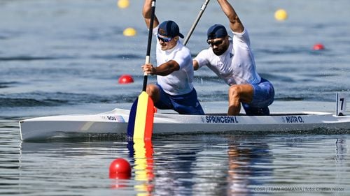 JO Paris 2024: Oleg Nuță și Ilie Sprîncean, calificați in semifinalele de la canoe dublu pe 500 de metri