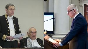 Vicepreședintele Academiei, Nicolae Zamfir, despre prezența ministrului acuzat de plagiat al justiției în fața academicienilor: Afară nu puteai să-l dai, că a venit cu mesajul Guvernului. A fost un moment penibil