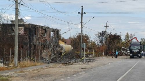 Circulaţia rutieră a fost reluată pe DN 1A la Crevedia pe sensul către Ploiești, după ce a fost oprită complet în urma exploziilor de sâmbătă seara