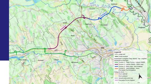 12 oferte pentru realizarea celui de-al treilea tronson al Autostrăzii A8: Târgu Neamț (Moțca)-Iași-Ungheni / Când ar putea fi gata lucrările