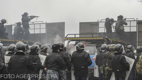 Alertă maximă de securitate pentru forțele de ordine din Kazahstan, după noi apeluri la proteste